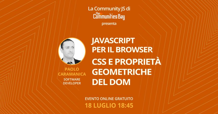 JavaScript per il Browser: CSS e proprietà geometriche del DOM
