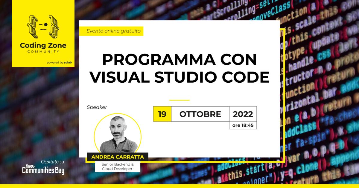 Programma con Visual Studio Code